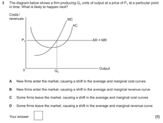 A Level Economics Question 3