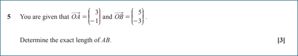Vector Example Question 2