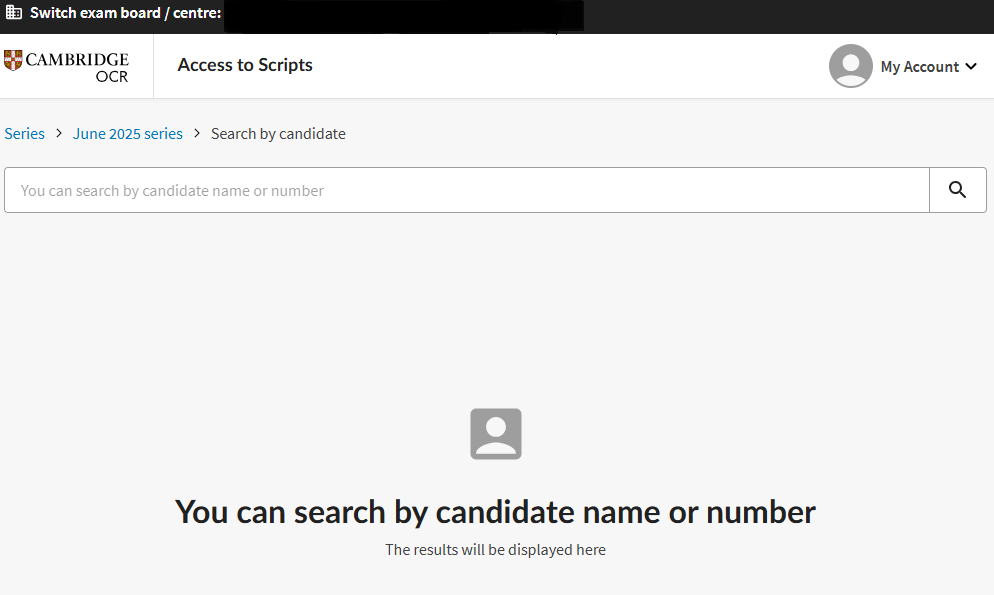 ATS search candidate