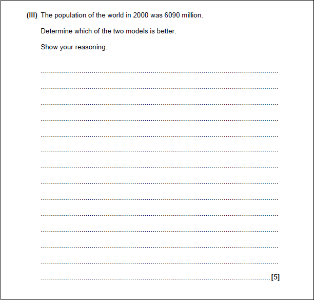 Core maths paper after part 2
