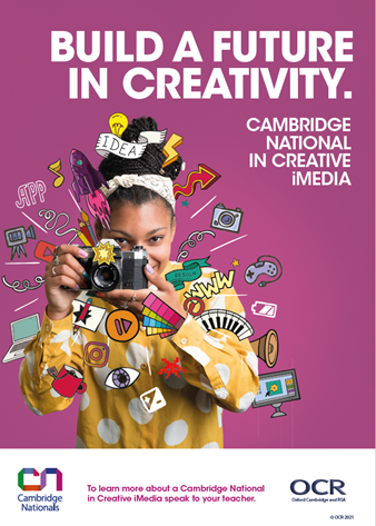 New to teaching Cambridge Nationals in Creative iMedia?