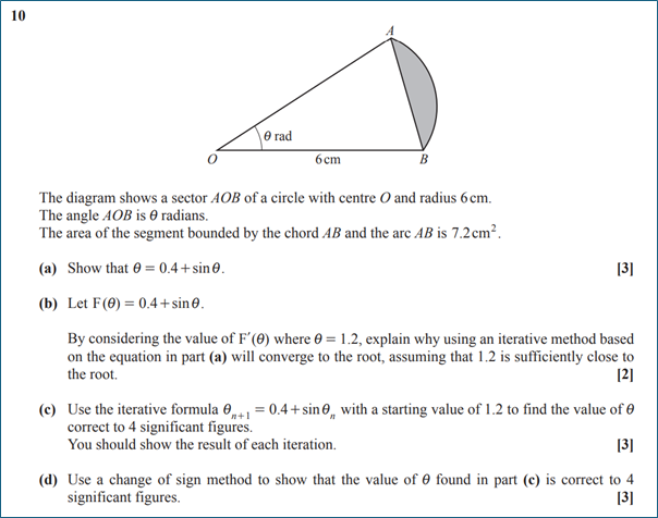 Trigonometry modelling 1