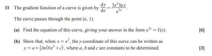 Image of question 11 on H240 paper 1 from the 2022 exam series.