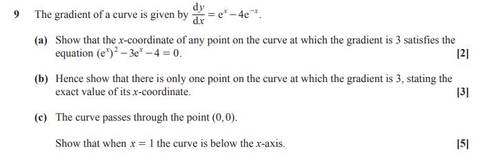 Image of question 9 on H640 paper 1 from the 2023 exam series.