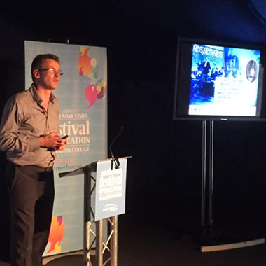 Mark Dawe at Festival of Education